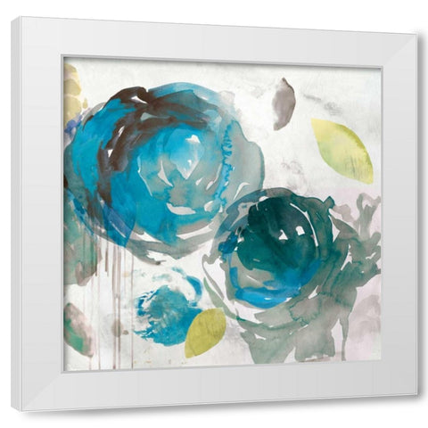 Seasons II White Modern Wood Framed Art Print by Jensen, Asia