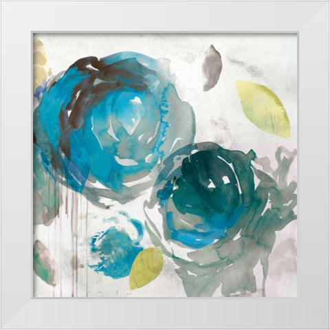 Seasons II White Modern Wood Framed Art Print by Jensen, Asia