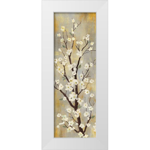Balance II White Modern Wood Framed Art Print by Jensen, Asia