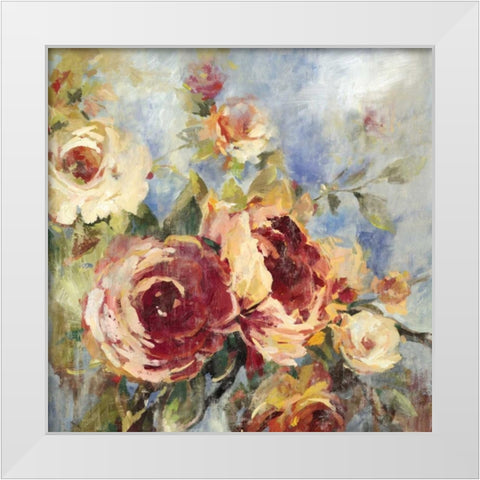 Vintage White Modern Wood Framed Art Print by Jensen, Asia