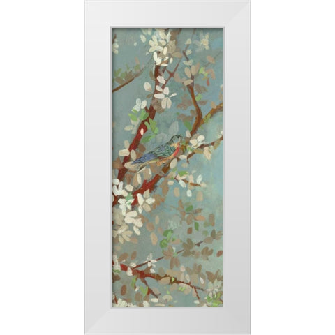 Dream of Spring I White Modern Wood Framed Art Print by Jensen, Asia