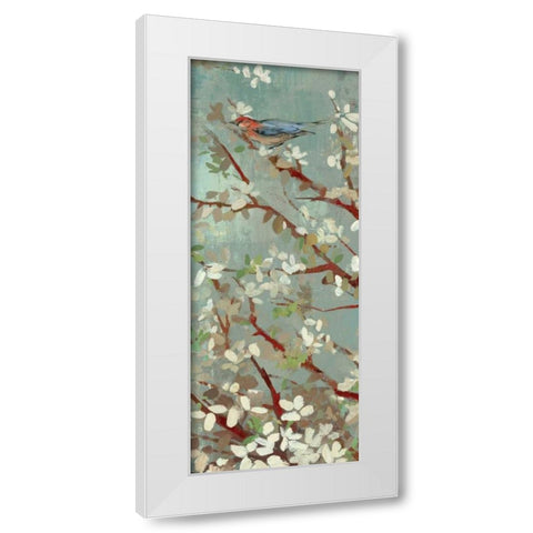 Dream of Spring II White Modern Wood Framed Art Print by Jensen, Asia