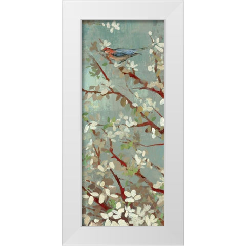 Dream of Spring II White Modern Wood Framed Art Print by Jensen, Asia