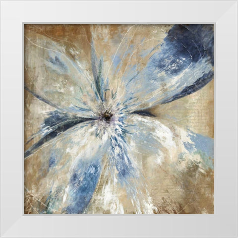 Unbound White Modern Wood Framed Art Print by Jensen, Asia