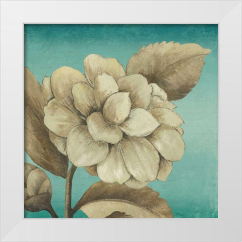 Slow Dance II White Modern Wood Framed Art Print by Jensen, Asia