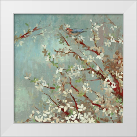 Sunshine Gleams I White Modern Wood Framed Art Print by Jensen, Asia