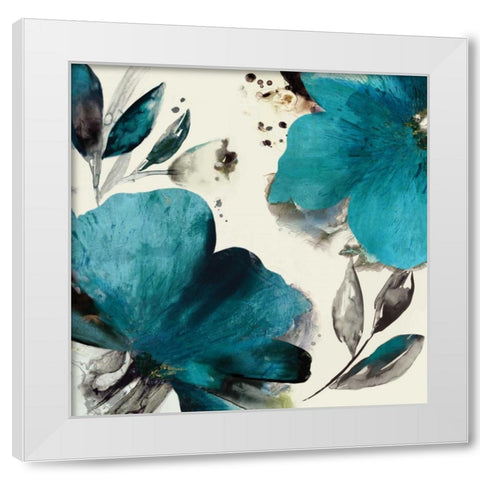 Summer Caress II White Modern Wood Framed Art Print by Jensen, Asia