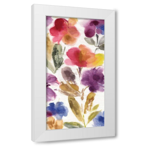Charm I White Modern Wood Framed Art Print by Jensen, Asia
