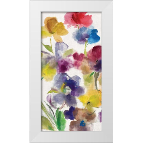 Charm II White Modern Wood Framed Art Print by Jensen, Asia