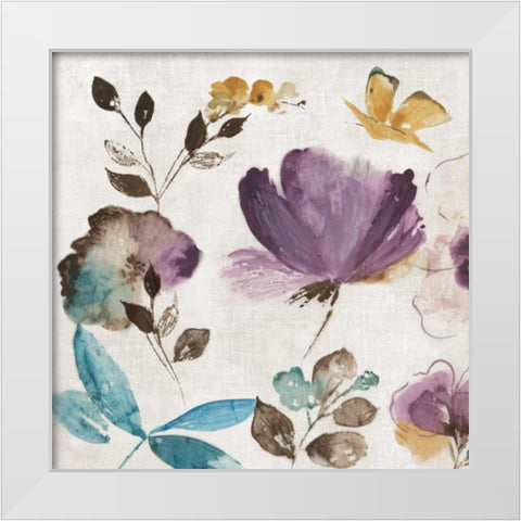 Quixotic I White Modern Wood Framed Art Print by Jensen, Asia