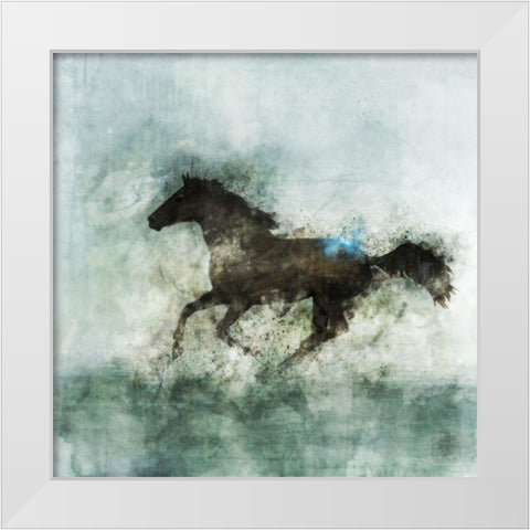 Lone Star II White Modern Wood Framed Art Print by Roko, Ken