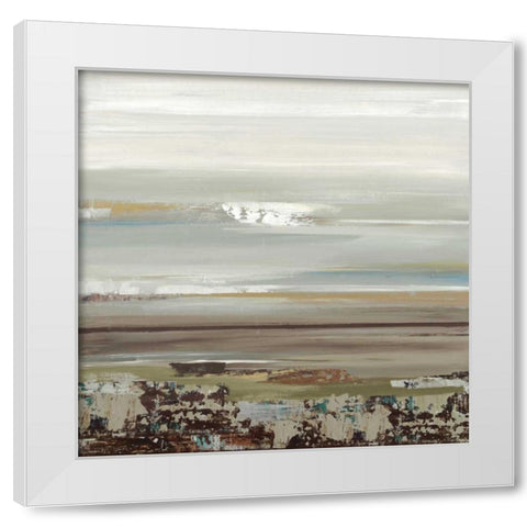 Abyss II White Modern Wood Framed Art Print by Lera