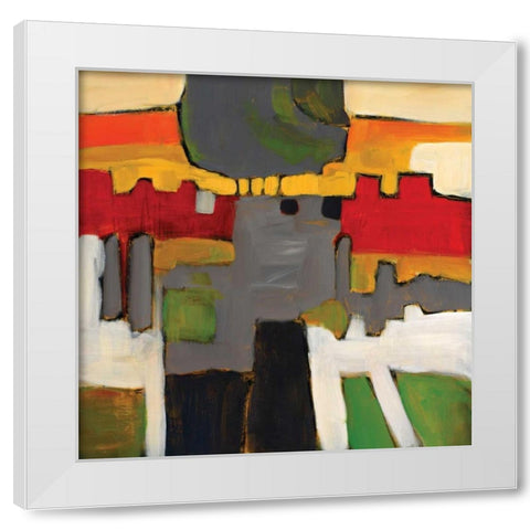 Urban Greys II White Modern Wood Framed Art Print by Pulliam, Mark