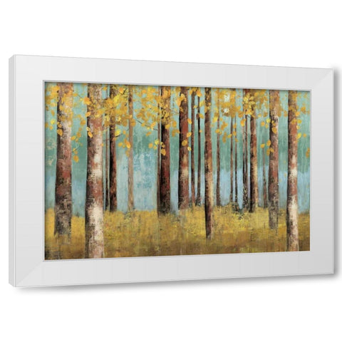 Birch Country White Modern Wood Framed Art Print by Pearce, Allison
