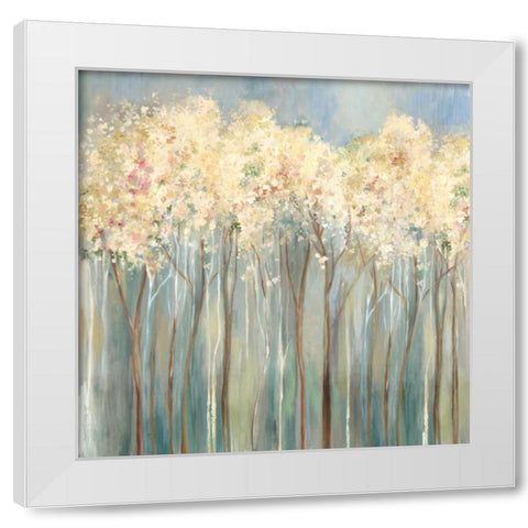 Overlooking II White Modern Wood Framed Art Print by Pearce, Allison