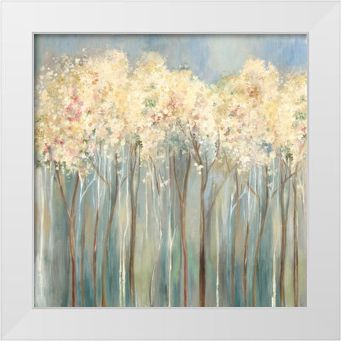 Overlooking II White Modern Wood Framed Art Print by Pearce, Allison