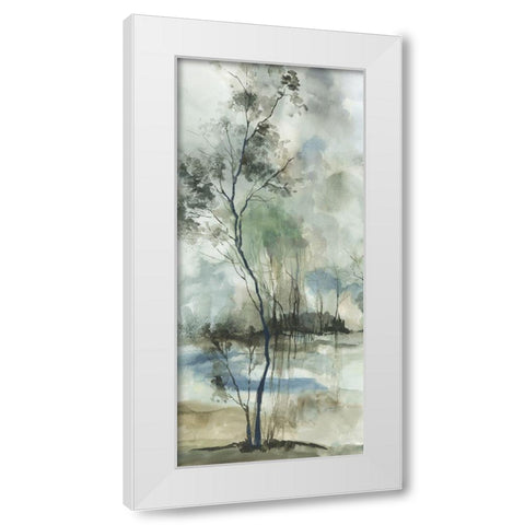 Forest Grove III White Modern Wood Framed Art Print by Pearce, Allison