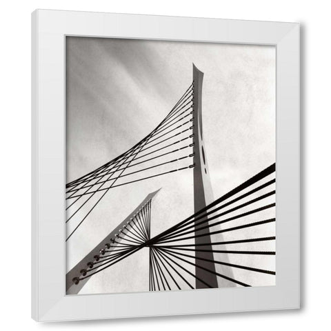 Conv White Modern Wood Framed Art Print by Cotter, Rick