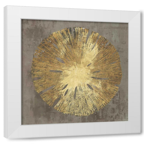 Sand Dollar II White Modern Wood Framed Art Print by Wilson, Aimee