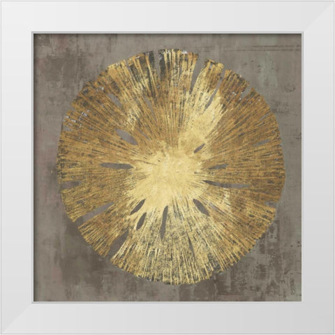Sand Dollar II White Modern Wood Framed Art Print by Wilson, Aimee