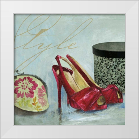 Style - Mini White Modern Wood Framed Art Print by Wilson, Aimee