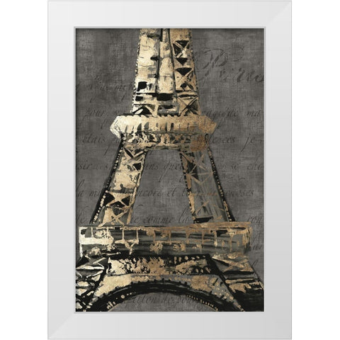 Foundations White Modern Wood Framed Art Print by Wilson, Aimee