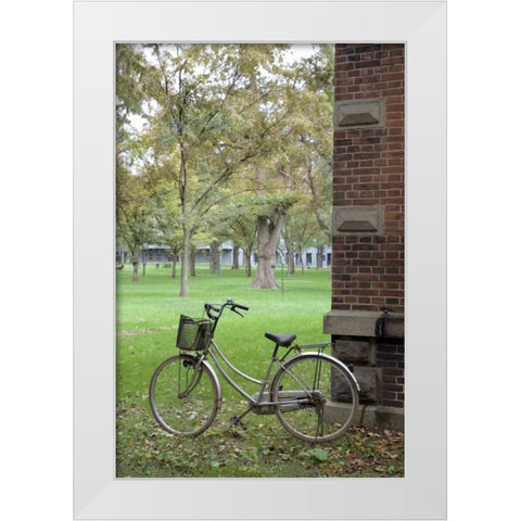 Japan Bicycle - 13 White Modern Wood Framed Art Print by Blaustein, Alan