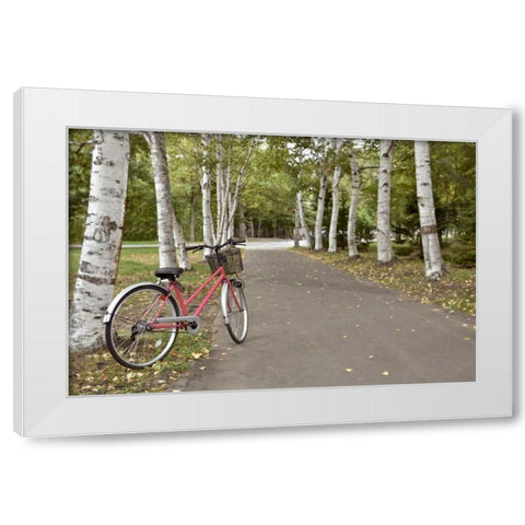 Japan Bicycle - 18 White Modern Wood Framed Art Print by Blaustein, Alan