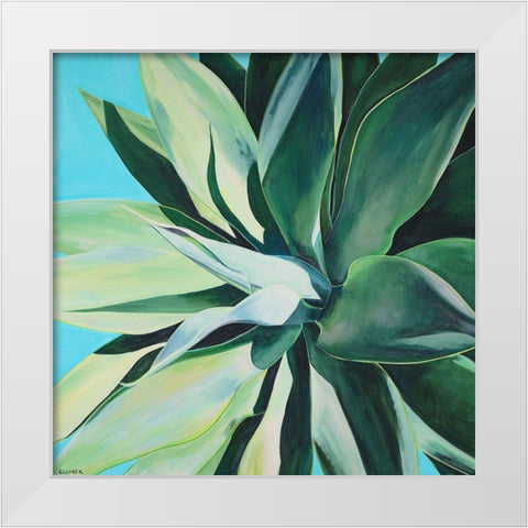 Rest in Its Glory White Modern Wood Framed Art Print by Clumeck, Alana