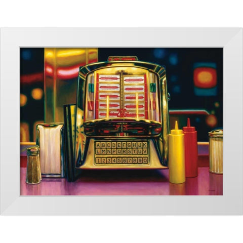 Wall Box II White Modern Wood Framed Art Print by Colletta, TR