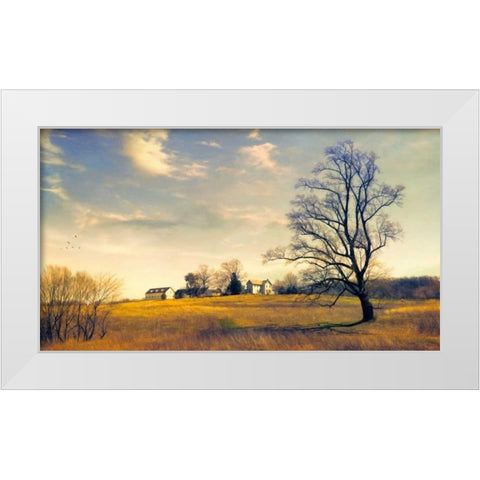 When I Come Back White Modern Wood Framed Art Print by Rivera, John