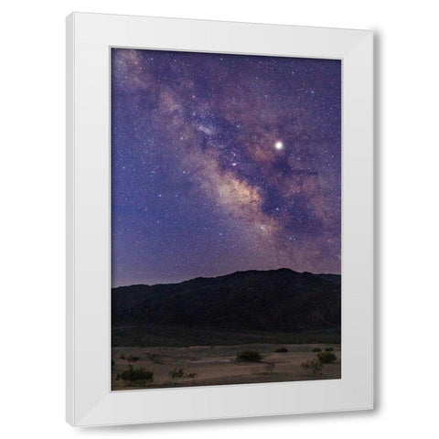 Mesquite Milky Way White Modern Wood Framed Art Print by Severn, Shawn/Corinne
