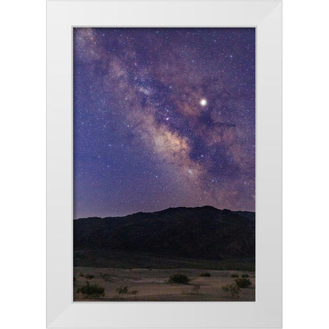 Mesquite Milky Way White Modern Wood Framed Art Print by Severn, Shawn/Corinne