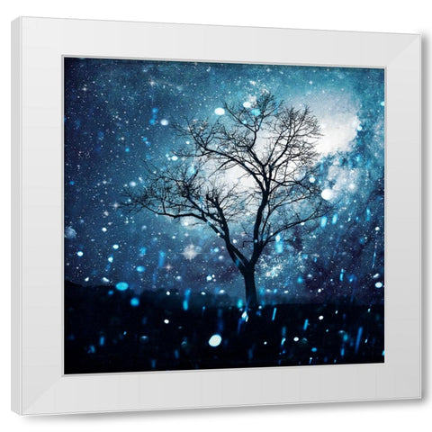The Miracle Tree White Modern Wood Framed Art Print by Wustenhagen, Dirk