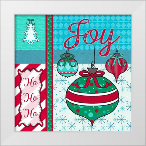 Nostalgia Christmas I White Modern Wood Framed Art Print by Metz, Andi