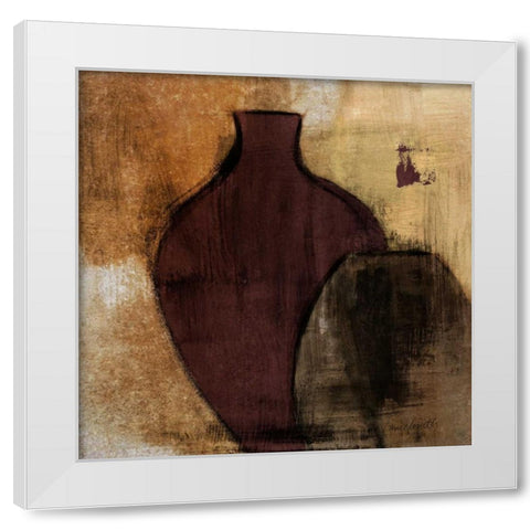 Glass Gathering I White Modern Wood Framed Art Print by Loreth, Lanie
