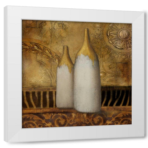 Elegantisimo on Safari I White Modern Wood Framed Art Print by Pinto, Patricia