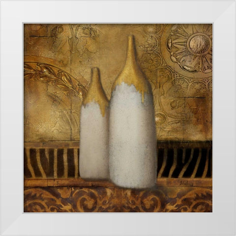 Elegantisimo on Safari I White Modern Wood Framed Art Print by Pinto, Patricia