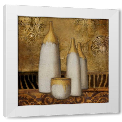 Elegantisimo on Safari II White Modern Wood Framed Art Print by Pinto, Patricia