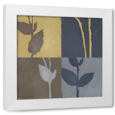 Serene Expression I White Modern Wood Framed Art Print by Loreth, Lanie