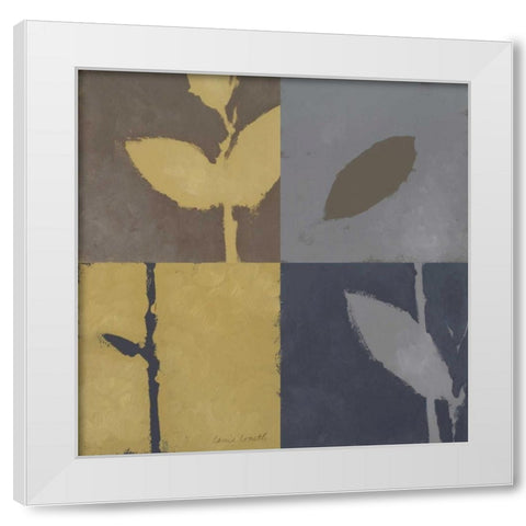 Serene Expression II White Modern Wood Framed Art Print by Loreth, Lanie
