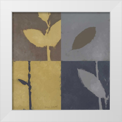 Serene Expression II White Modern Wood Framed Art Print by Loreth, Lanie
