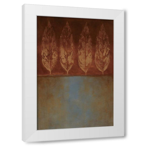 Stem of Brunir II White Modern Wood Framed Art Print by Loreth, Lanie