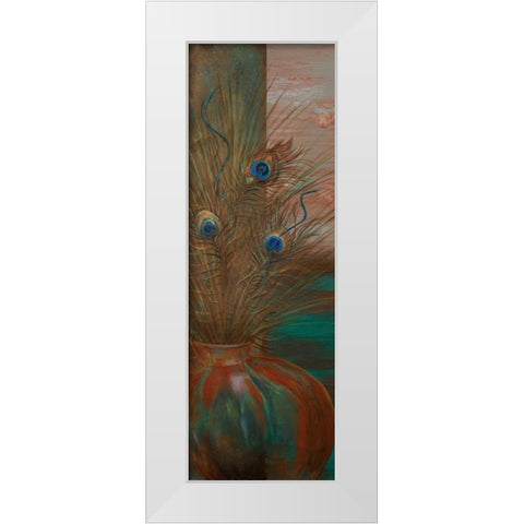 Secret World I White Modern Wood Framed Art Print by Hakimipour-Ritter
