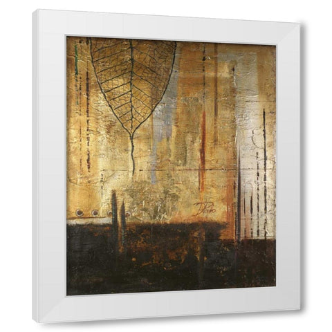 Fantasia II White Modern Wood Framed Art Print by Pinto, Patricia