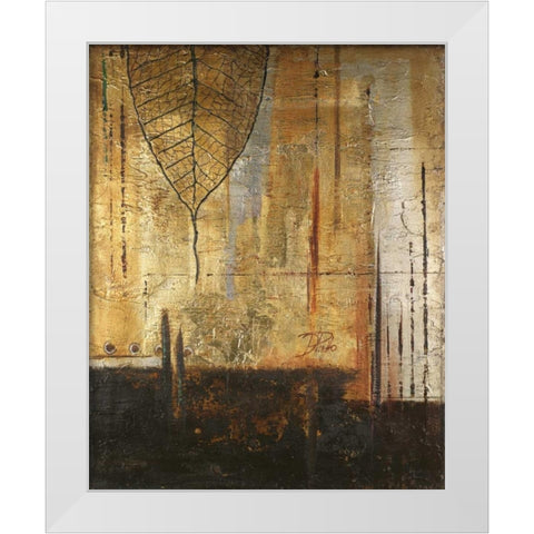 Fantasia II White Modern Wood Framed Art Print by Pinto, Patricia