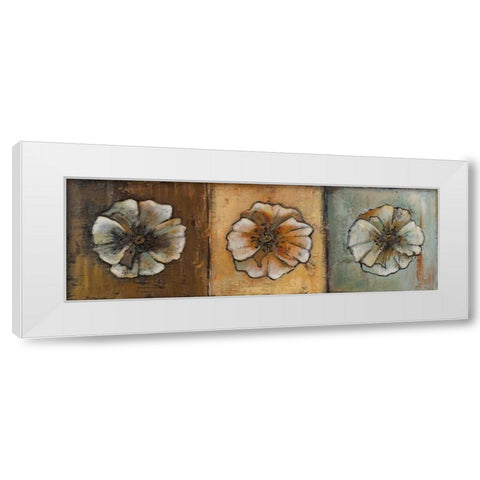 Celebration II White Modern Wood Framed Art Print by Pinto, Patricia