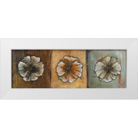 Celebration II White Modern Wood Framed Art Print by Pinto, Patricia