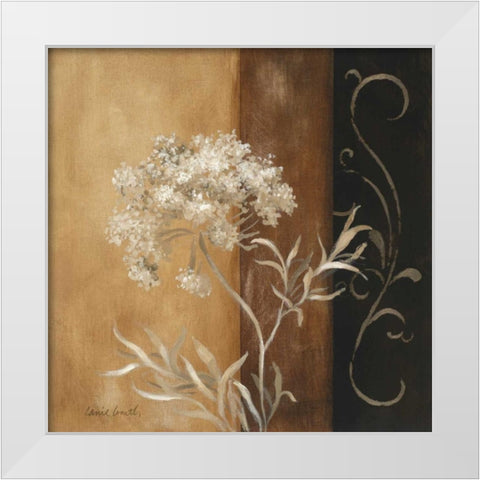 Delicate Beauty II White Modern Wood Framed Art Print by Loreth, Lanie