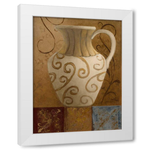 Elegant Vessel II White Modern Wood Framed Art Print by Loreth, Lanie